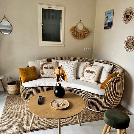 L échappée belle Coquet appt proche du village naturiste , terrasse et parking Agde Esterno foto