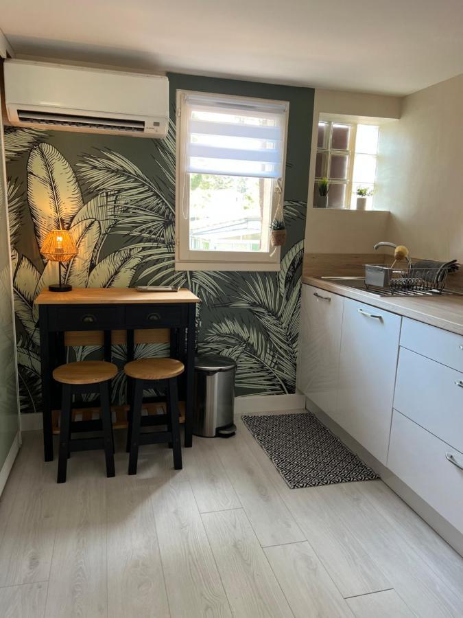 L échappée belle Coquet appt proche du village naturiste , terrasse et parking Agde Esterno foto