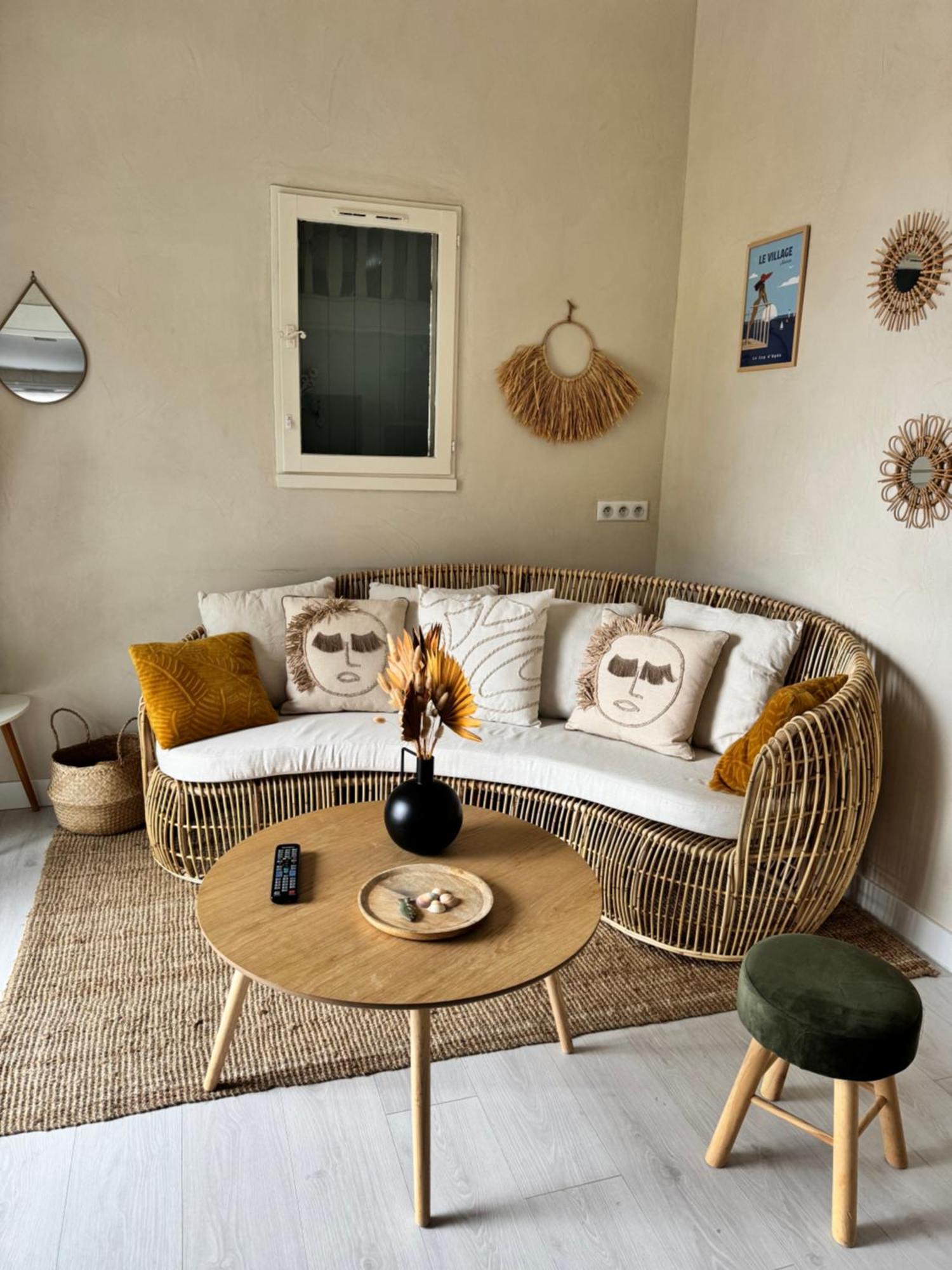 L échappée belle Coquet appt proche du village naturiste , terrasse et parking Agde Esterno foto